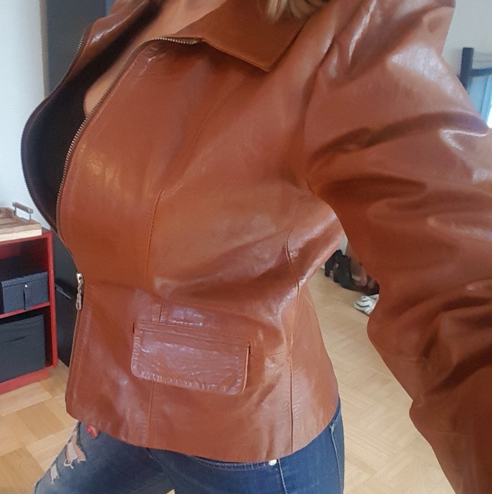 Genuine leather jaket, purchased in Europe.